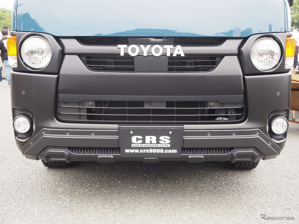 CRSのデモカー《写真撮影 家本浩太》