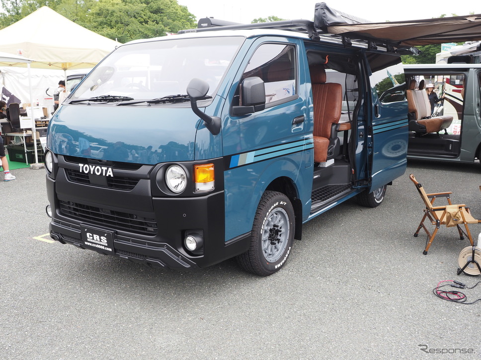 CRSのデモカー《写真撮影 家本浩太》