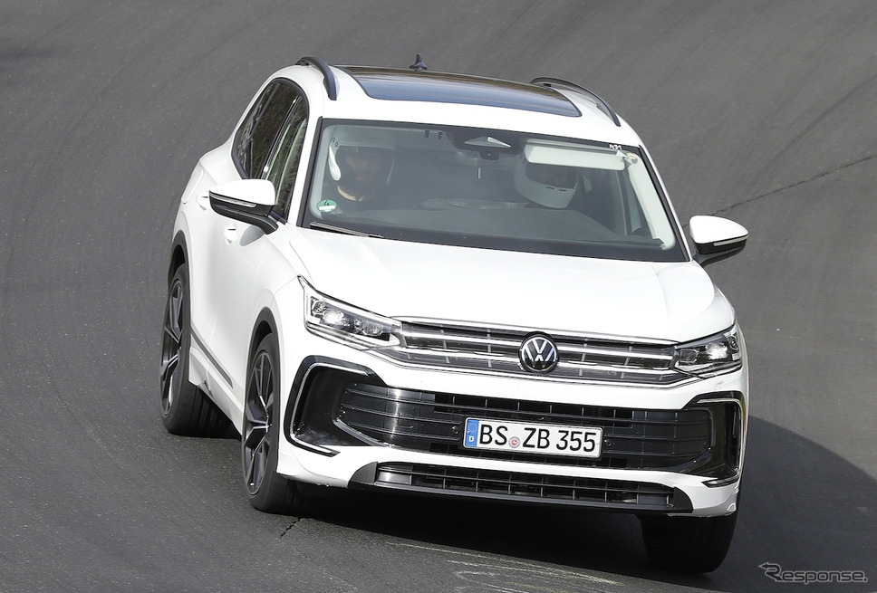 VW ティグアン 次期型プロトタイプ(スクープ写真)《APOLLO NEWS SERVICE》