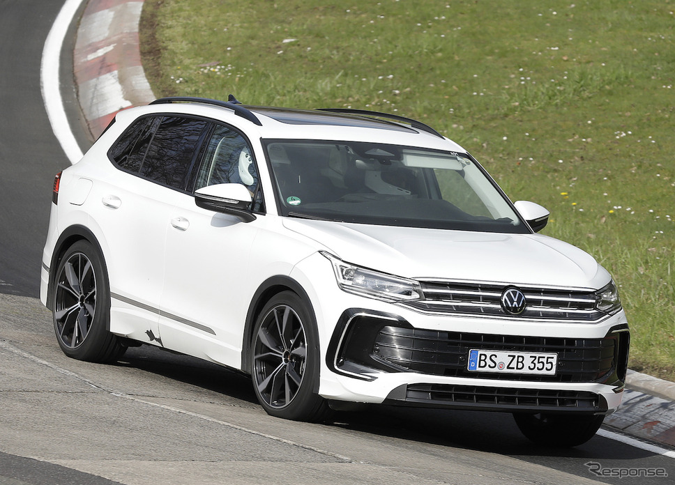 VW ティグアン 次期型プロトタイプ(スクープ写真)《APOLLO NEWS SERVICE》