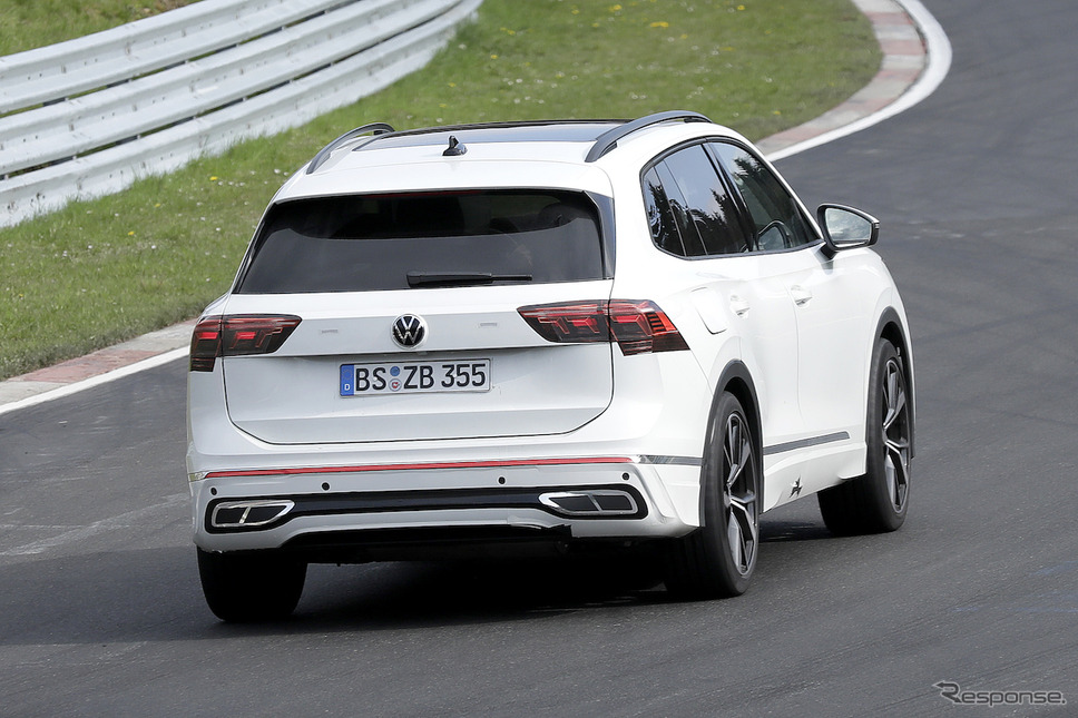 VW ティグアン 次期型プロトタイプ(スクープ写真)《APOLLO NEWS SERVICE》