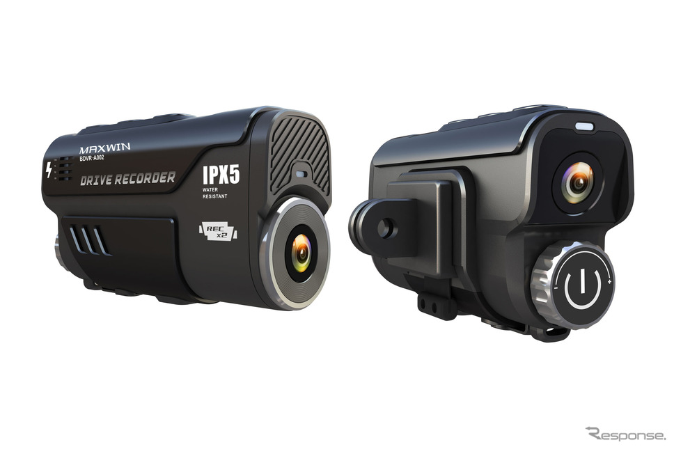 バイク用高性能2カメラドライブレコーダー「BDVR-A002」《写真提供：昌騰》