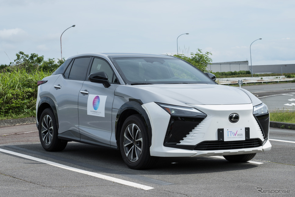様々なクルマの特徴を制御で再現することが可能なBEV《写真提供 トヨタ自動車》