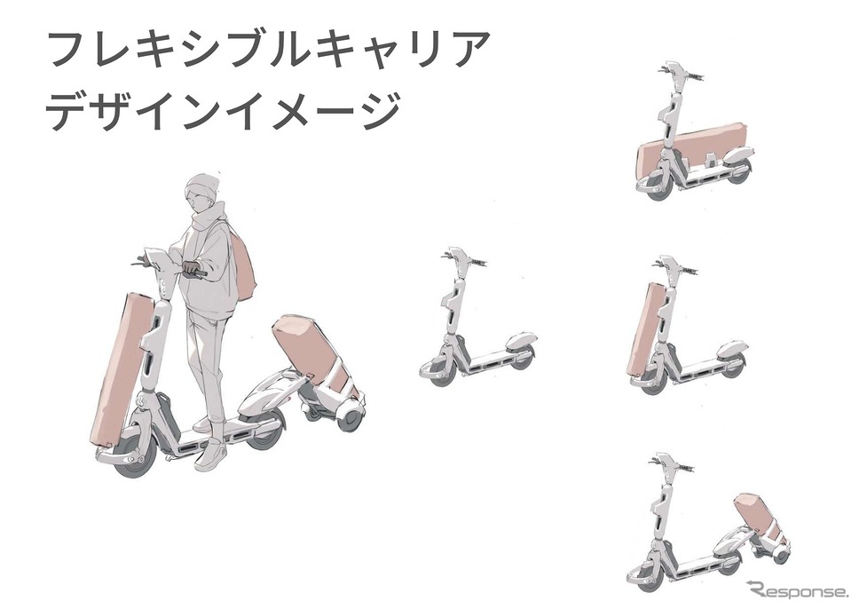 フレキシブルキャリア(イメージ)《写真提供:Ampere》