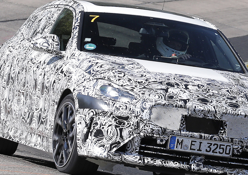 BMW 1シリーズ プロトタイプ(スクープ写真)《APOLLO NEWS SERVICE》