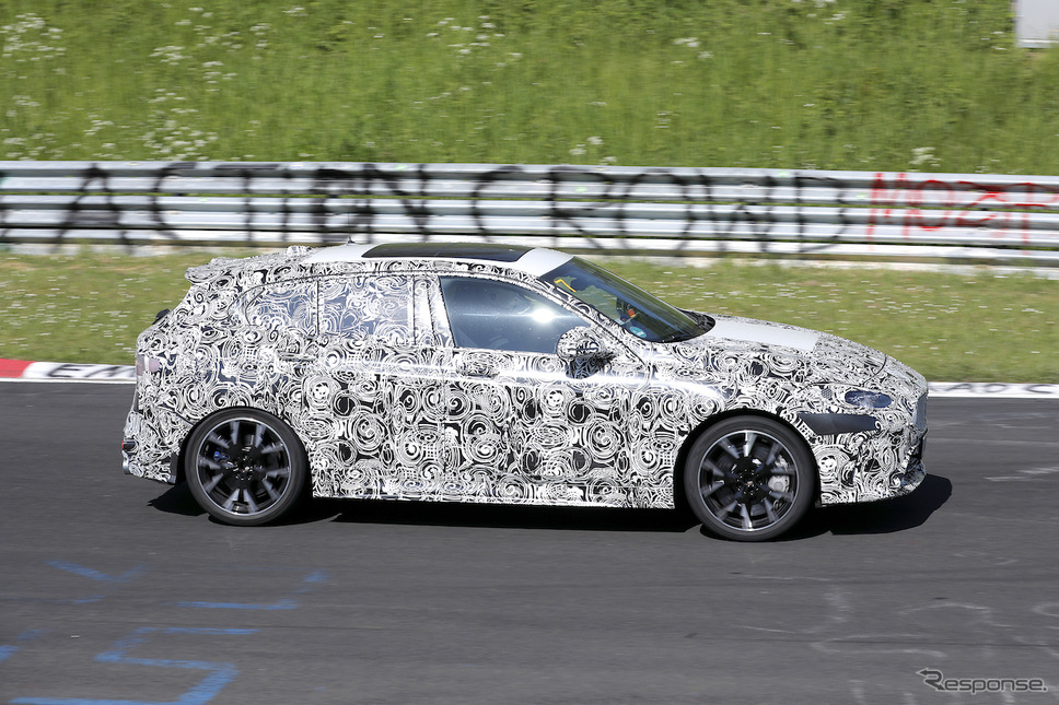 BMW 1シリーズ プロトタイプ(スクープ写真)《APOLLO NEWS SERVICE》