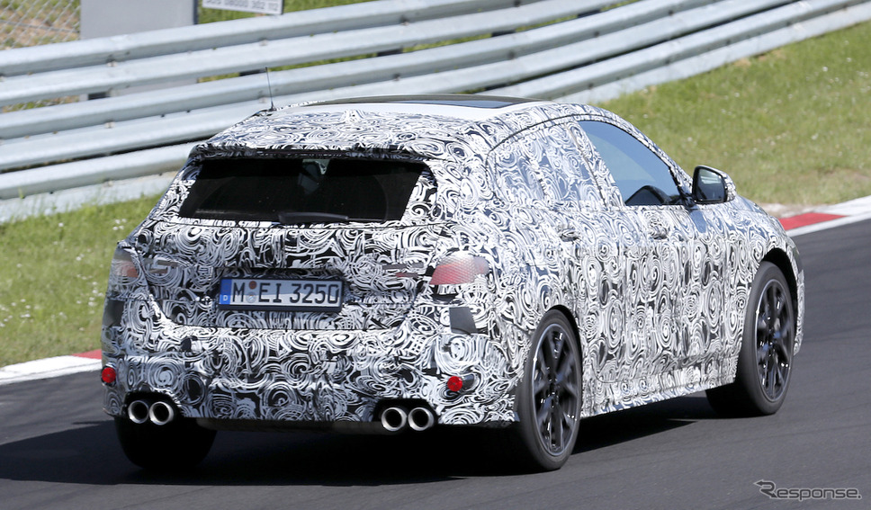 BMW 1シリーズ プロトタイプ(スクープ写真)《APOLLO NEWS SERVICE》