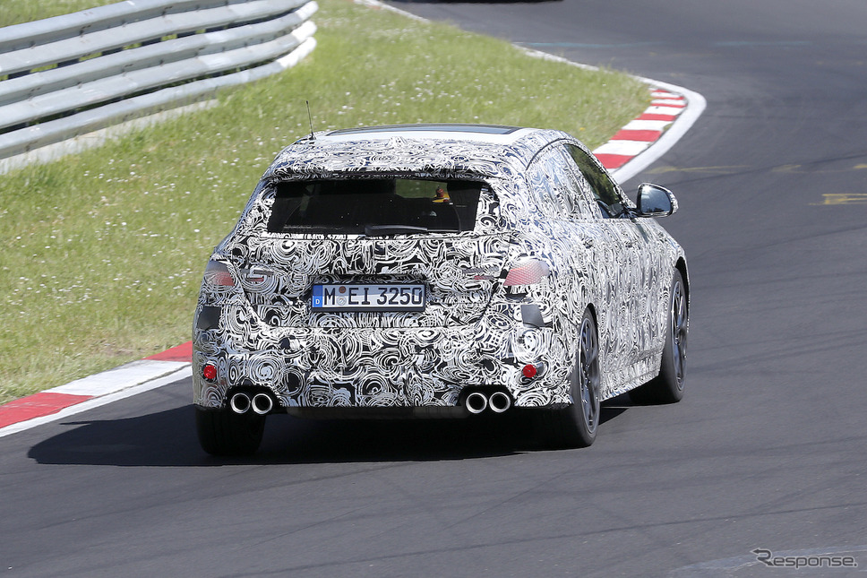 BMW 1シリーズ プロトタイプ(スクープ写真)《APOLLO NEWS SERVICE》