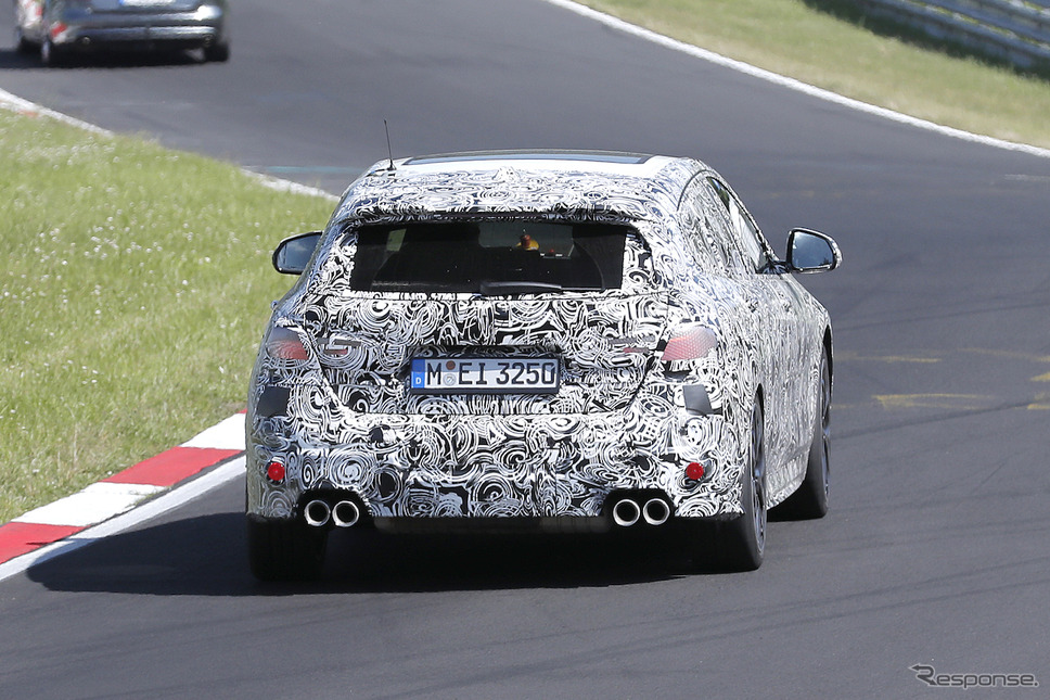 BMW 1シリーズ プロトタイプ(スクープ写真)《APOLLO NEWS SERVICE》