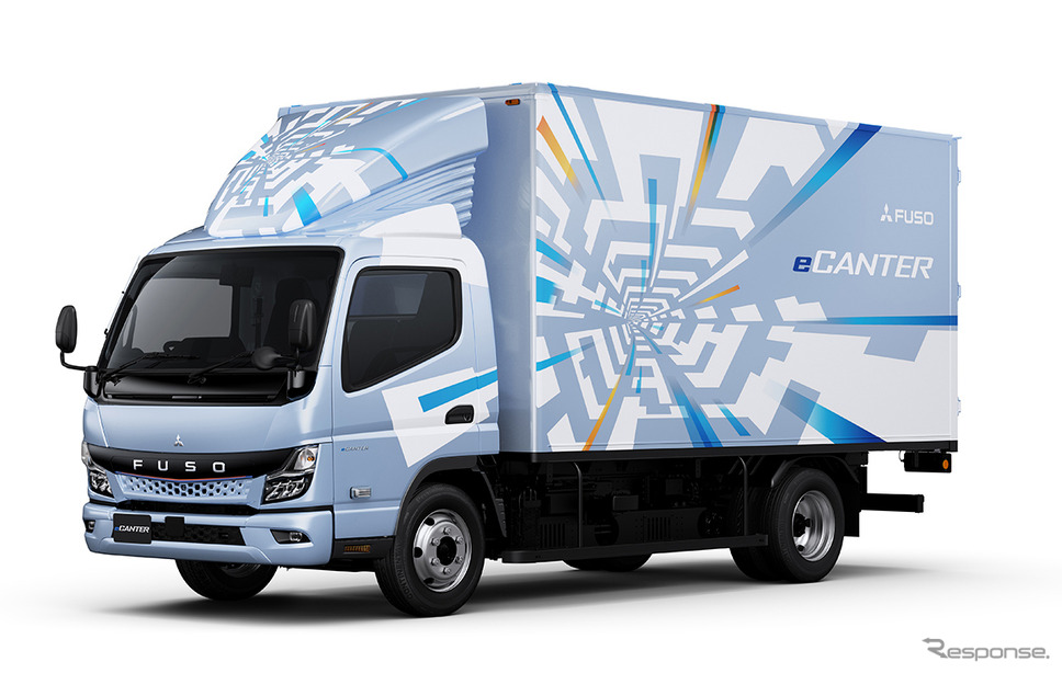 三菱ふそう eキャンター 新型《写真提供 三菱ふそうトラック・バス》