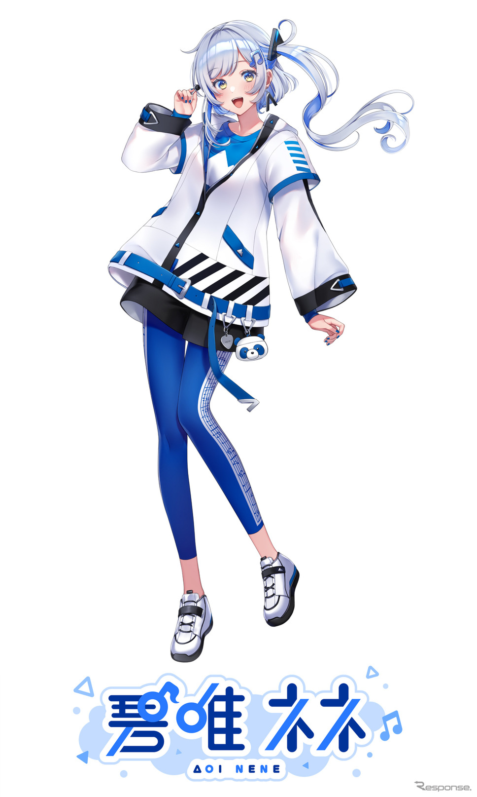 アルパイン公式VTuber「碧唯ネネ（あおいねね）」《画像提供：アルパインマーケティング》