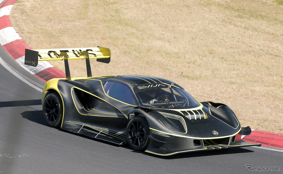 ロータス エヴァイヤX 開発車両(スクープ写真)《APOLLO NEWS SERVICE》