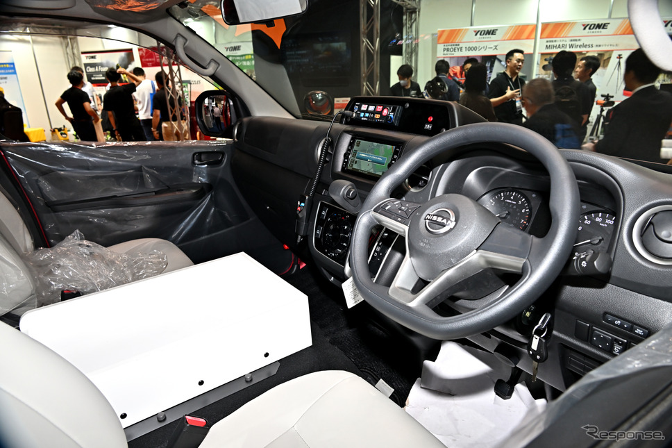 トーハツの消防機材搭載多用途消防車(東京国際消防防災展2023)《写真撮影 雪岡直樹》