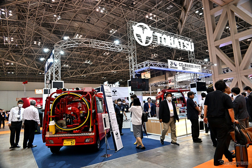 トーハツ(東京国際消防防災展2023)《写真撮影 雪岡直樹》