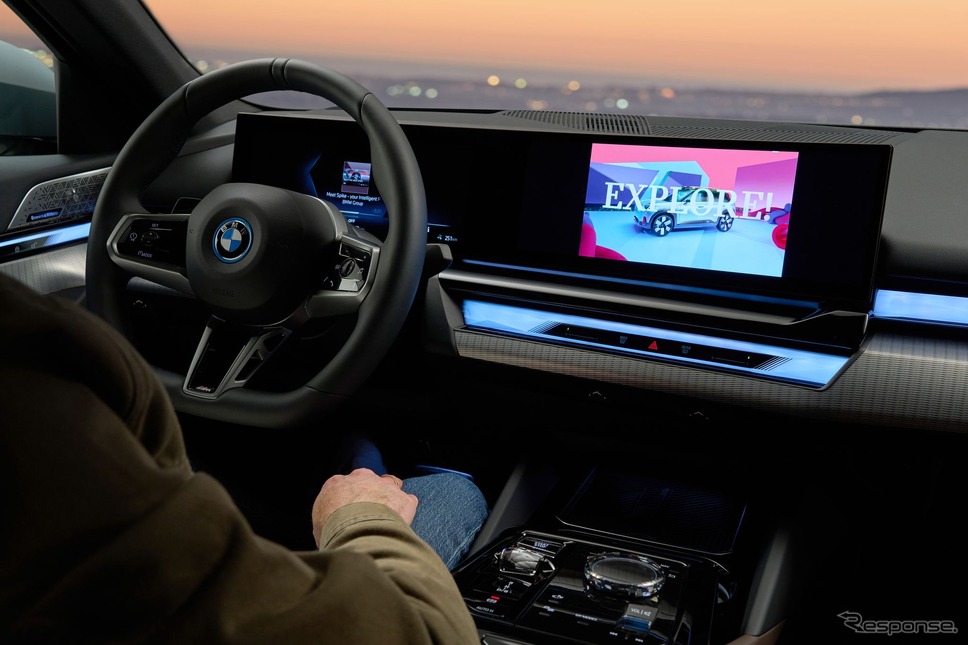 BMW i5 の「eDrive40」《photo by BMW》