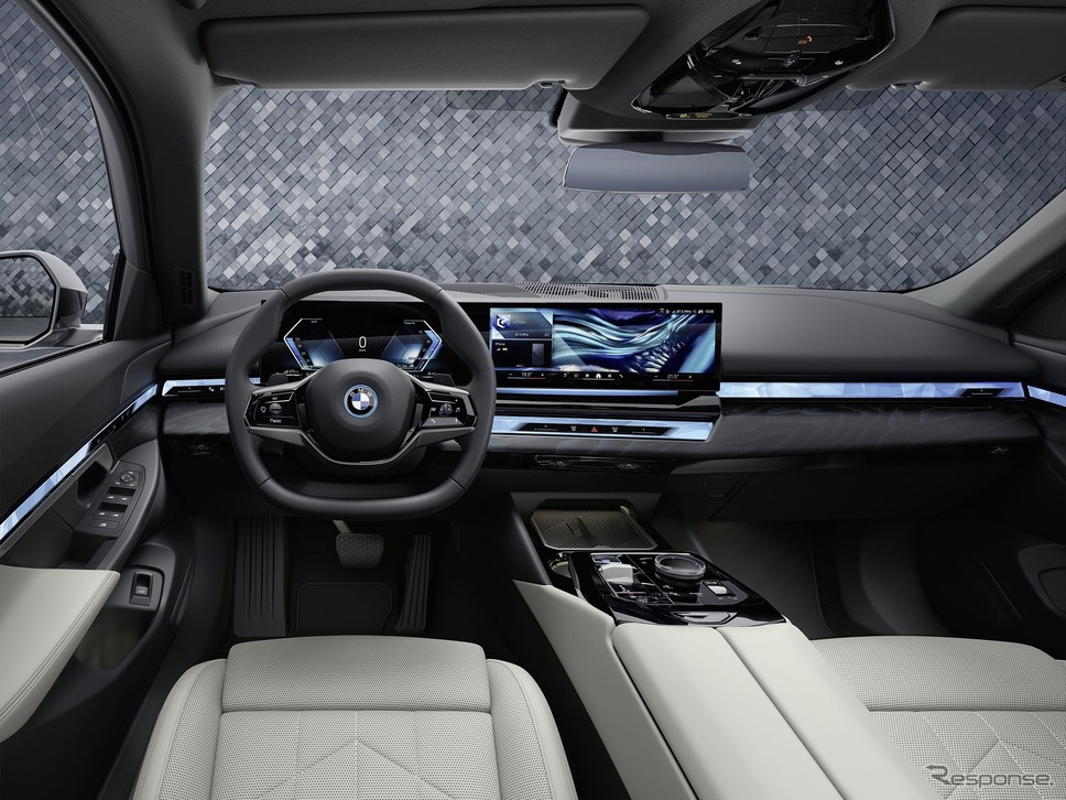 BMW 5シリーズ・セダン 新型の「530e」《photo by BMW》