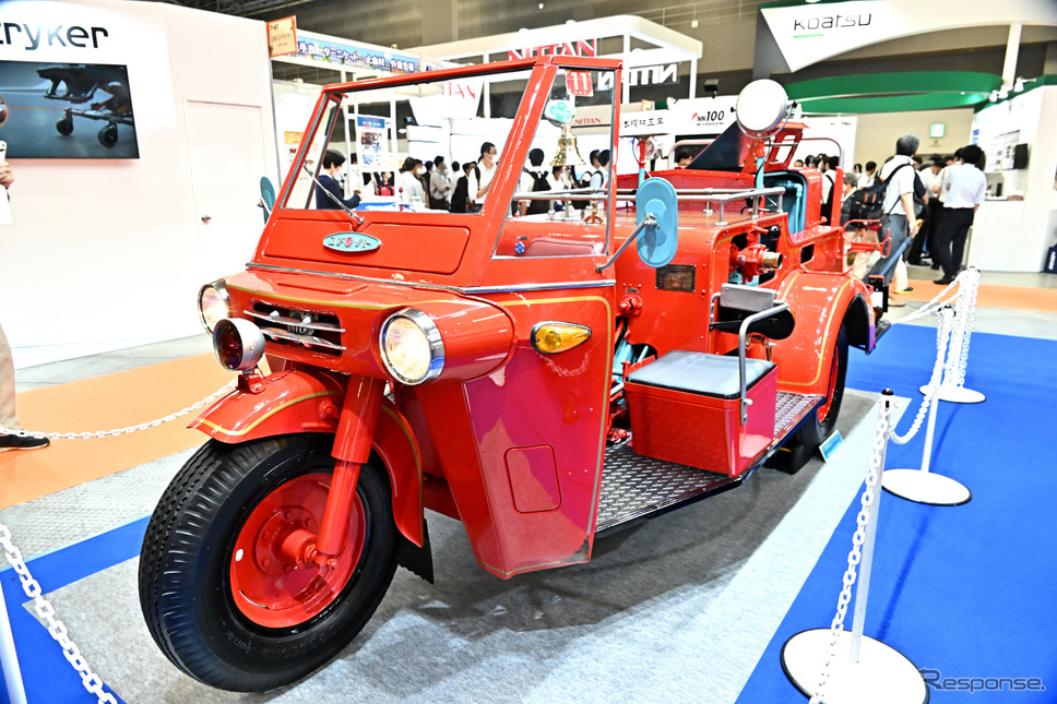 日本工業『コメット』(1957年製。東京国際消防防災展2023)《写真撮影 雪岡直樹》