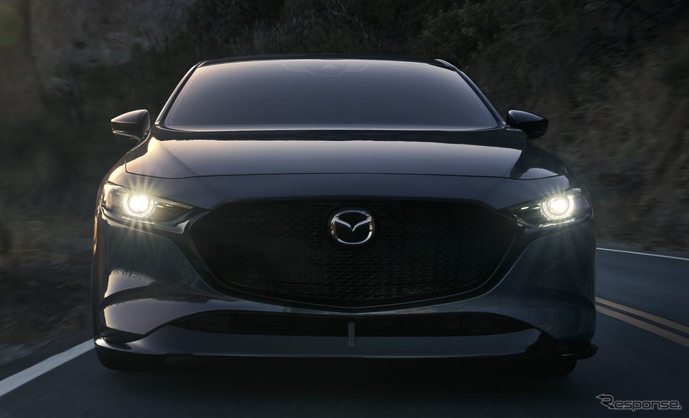 マツダ3 の2.5ターボ(米国仕様)《photo by Mazda》