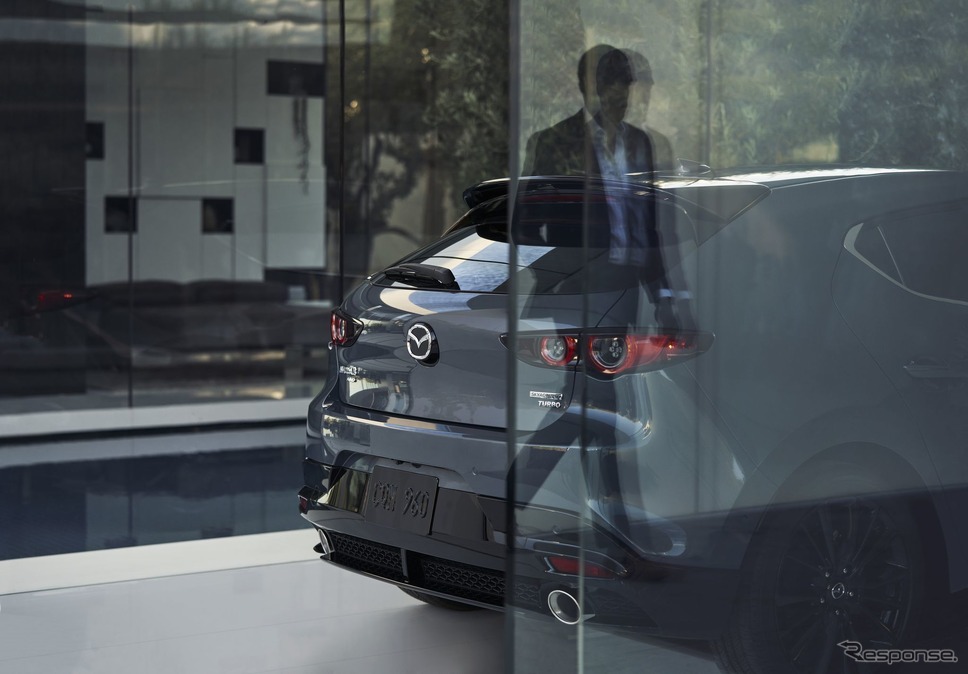 マツダ3 の2.5ターボ(米国仕様)《photo by Mazda》