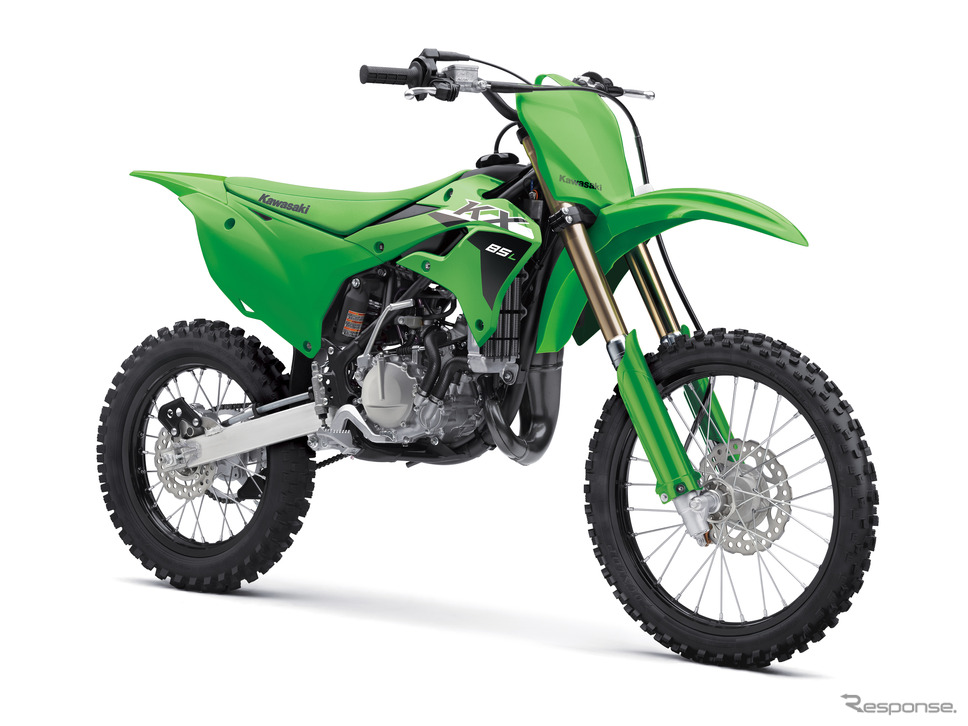 カワサキ KX85L(2024年モデル)《写真提供 カワサキモータースジャパン》