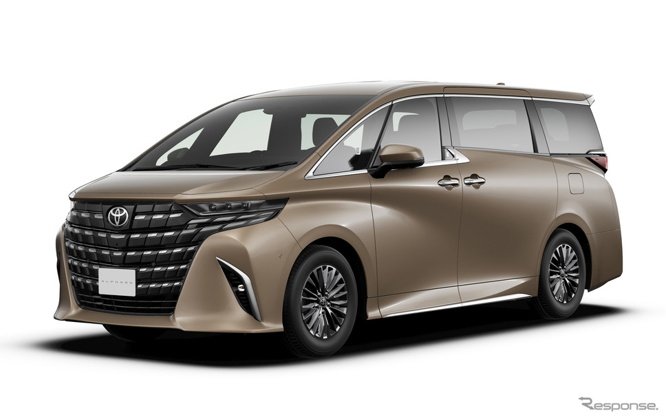 トヨタ アルファード エクスクルーシブ ラウンジ(ハイブリッド・E-Four)(プレシャスレオブロンド)<オプション装着車>《写真提供:トヨタ自動車》