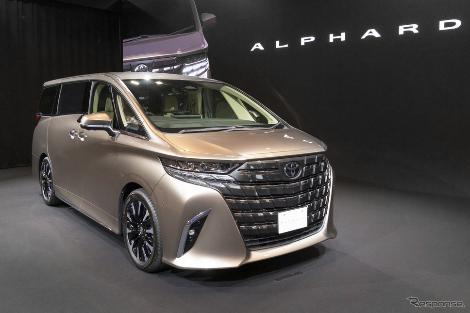トヨタ・アルファード新型《写真提供 トヨタ自動車》