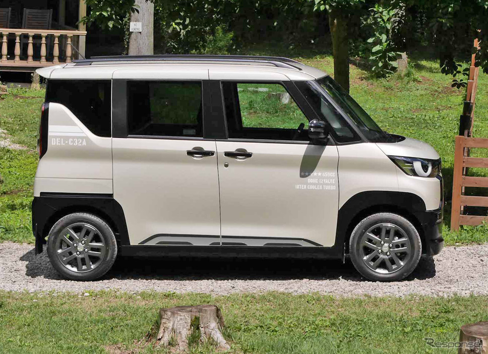 三菱 デリカミニ（アクセサリー装着車）《写真撮影 中村孝仁》