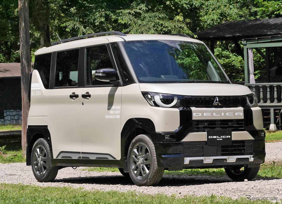 三菱 デリカミニ（アクセサリー装着車）《写真撮影 中村孝仁》