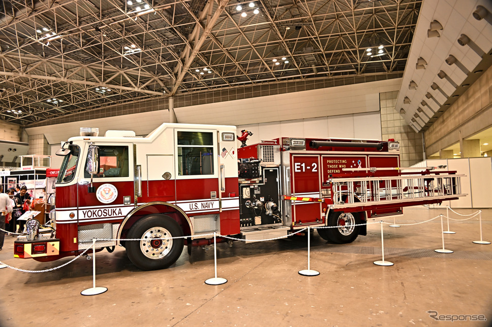 在日米軍消防隊(東京国際消防防災展2023)《写真撮影 雪岡直樹》