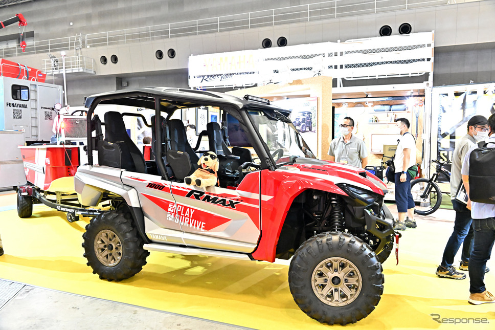 ヤマハ・ウルヴァリンRMAX4 1000(東京国際消防防災展2023)《写真撮影 雪岡直樹》