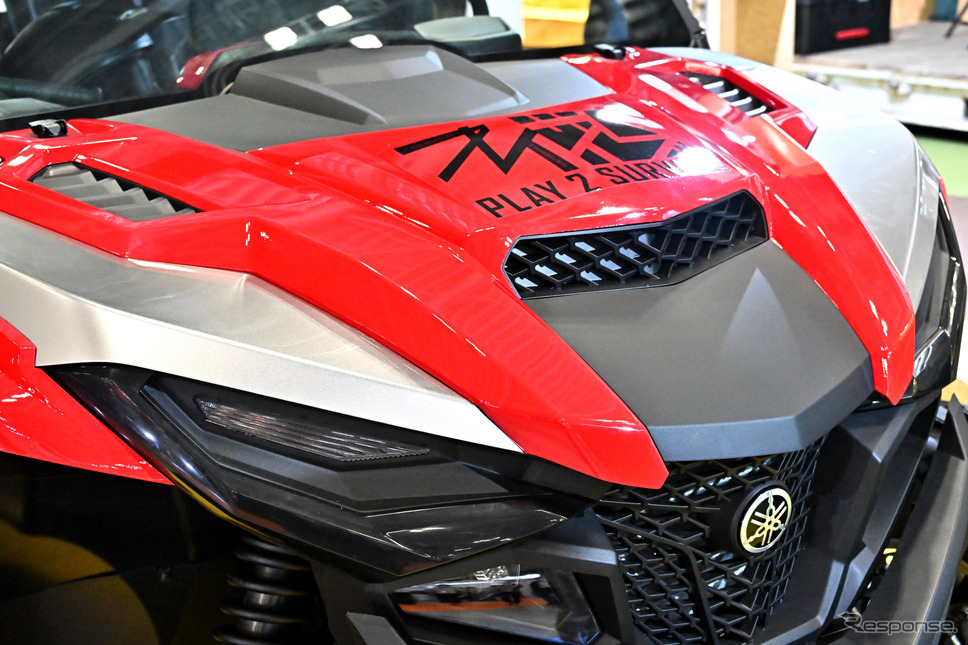 ヤマハ・ウルヴァリンRMAX4 1000(東京国際消防防災展2023)《写真撮影 雪岡直樹》