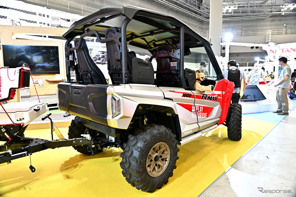 ヤマハ・ウルヴァリンRMAX4 1000(東京国際消防防災展2023)《写真撮影 雪岡直樹》
