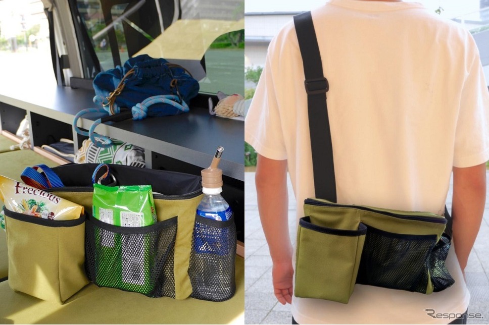 お散歩用2Way Doggy Bag(標準仕様)《写真提供:トイファクトリー》
