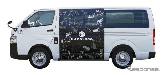 HACO×DOG展示車特別パッケージ(外装デザイン及びホイールはコンセプト仕様)《写真提供:トイファクトリー》