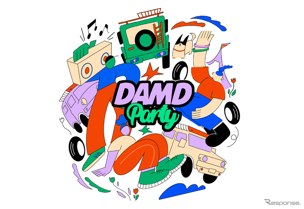 ダムドパーティ 2023《図版提供:DAMD》