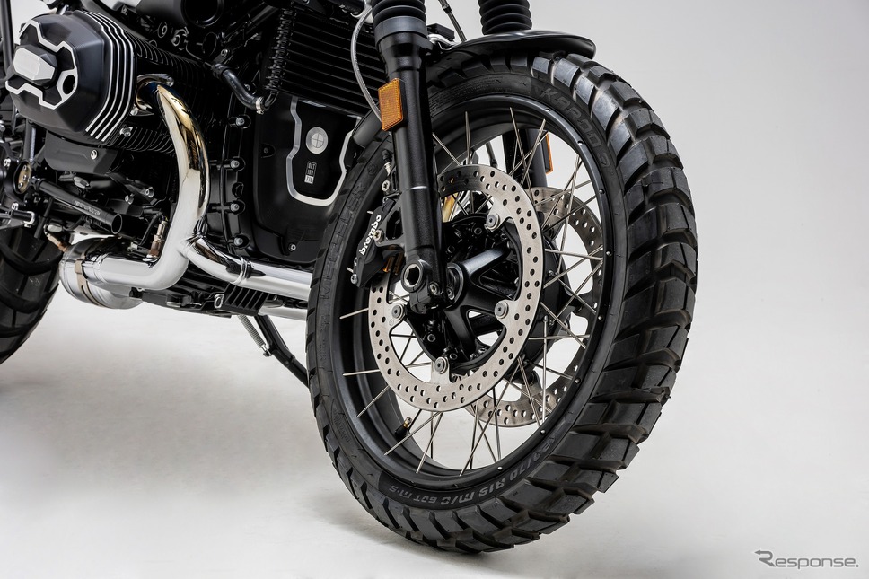 BMW R nineT スクランブラー ファイナルエディション オフロードタイヤ装備《写真提供：ビー・エム・ダブリュー》