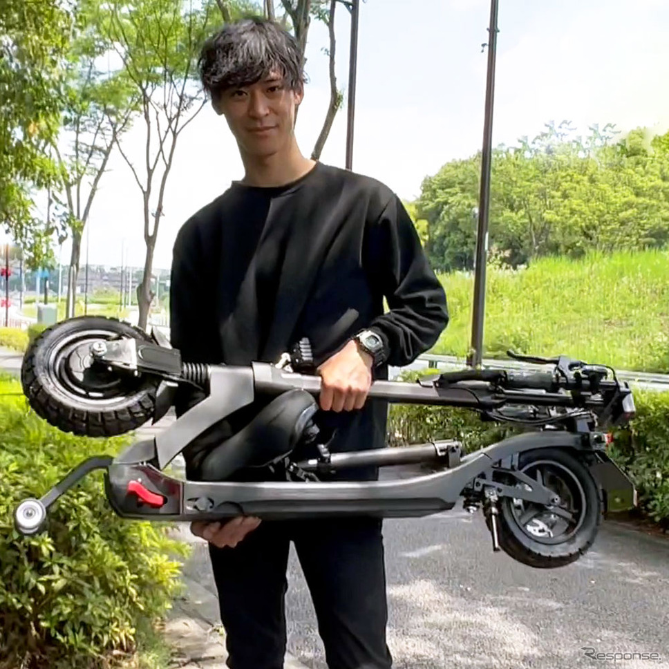 折りたたんでコンパクトに収納《写真提供:Newseed》
