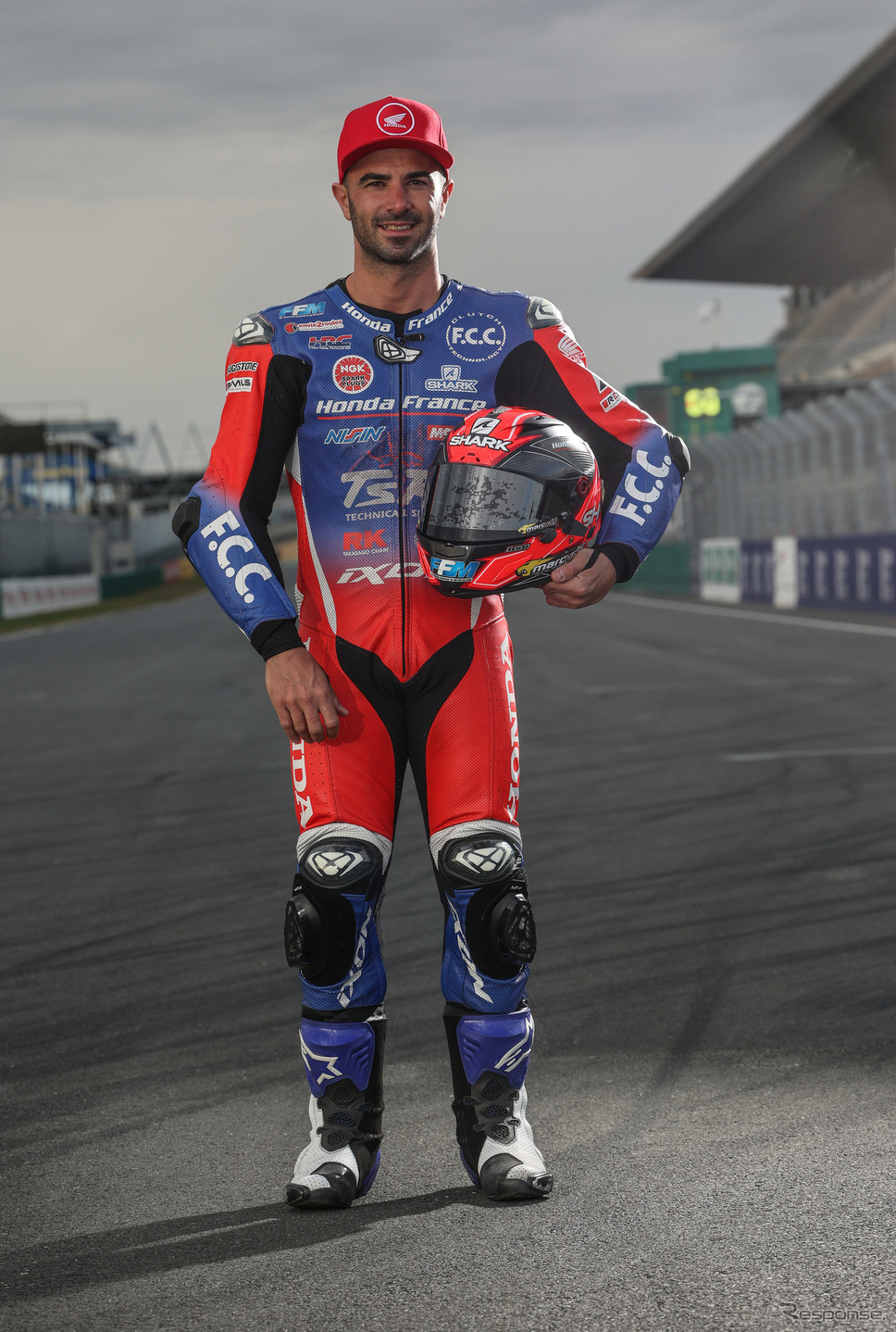 #1 F.C.C. TSR Honda France マイク・ディ・メリオ(EWCに同チームより参戦中)《写真提供:本田技研工業》