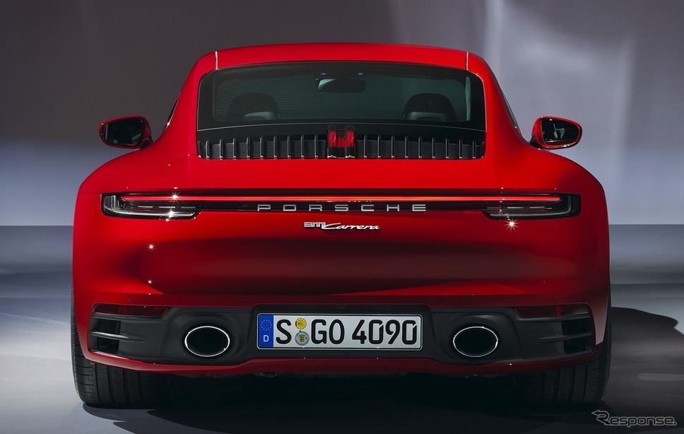 ポルシェ 911 現行型（参考）《photo by Porsche》