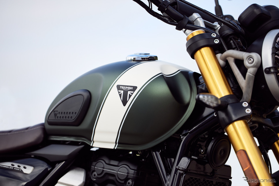 トライアンフ スクランブラー400X《写真提供:トライアンフモーターサイクルズジャパン》