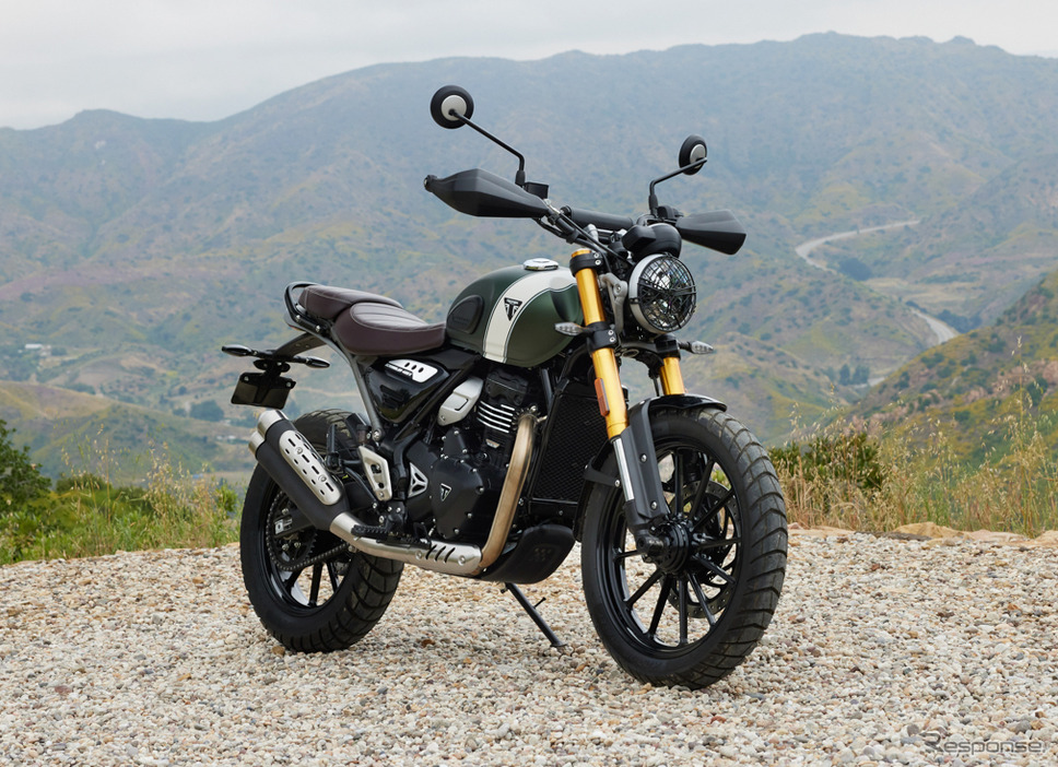 トライアンフ スクランブラー400X《写真提供:トライアンフモーターサイクルズジャパン》