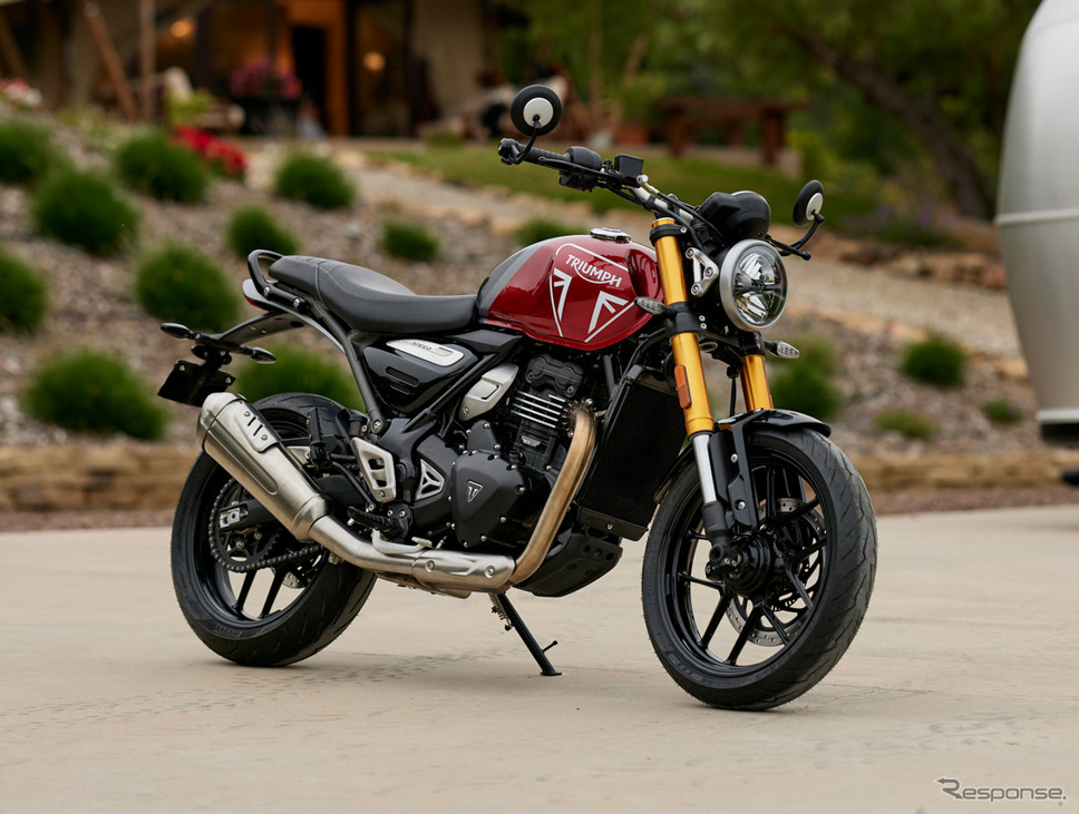 トライアンフ スピード400《写真提供:トライアンフモーターサイクルズジャパン》
