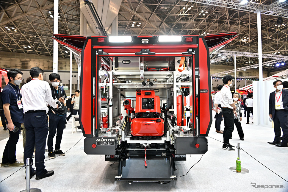 モリタ REDSEAGULL Light(東京国際消防防災展2023)《写真撮影 雪岡直樹》
