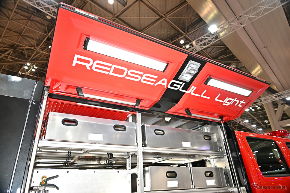 モリタ REDSEAGULL Light(東京国際消防防災展2023)《写真撮影 雪岡直樹》