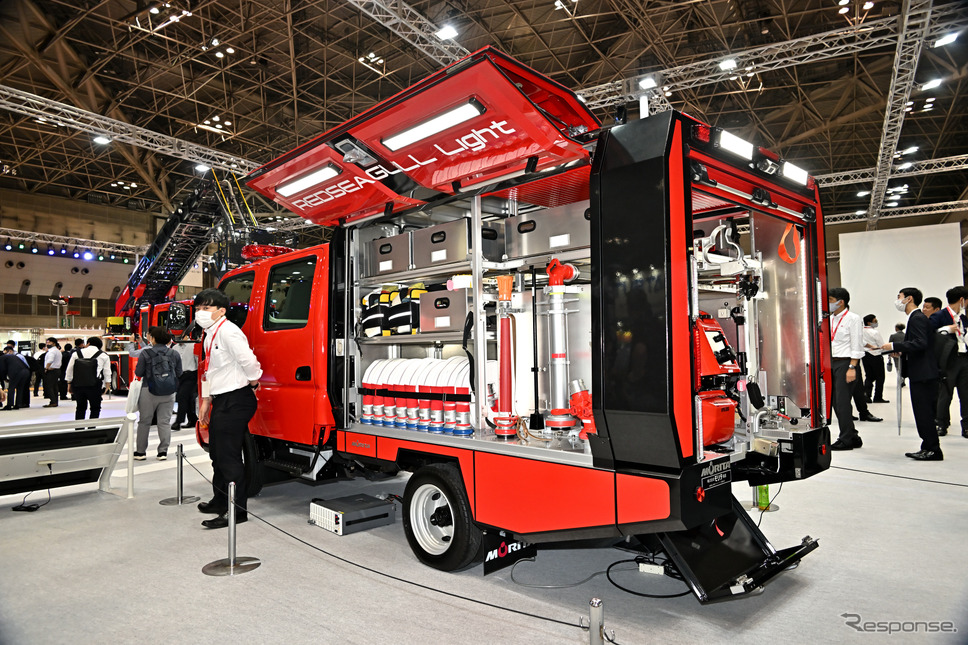 モリタ REDSEAGULL Light(東京国際消防防災展2023)《写真撮影 雪岡直樹》