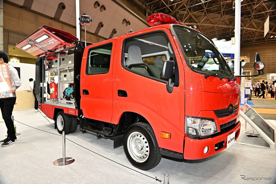 モリタ REDSEAGULL Light(東京国際消防防災展2023)《写真撮影 雪岡直樹》