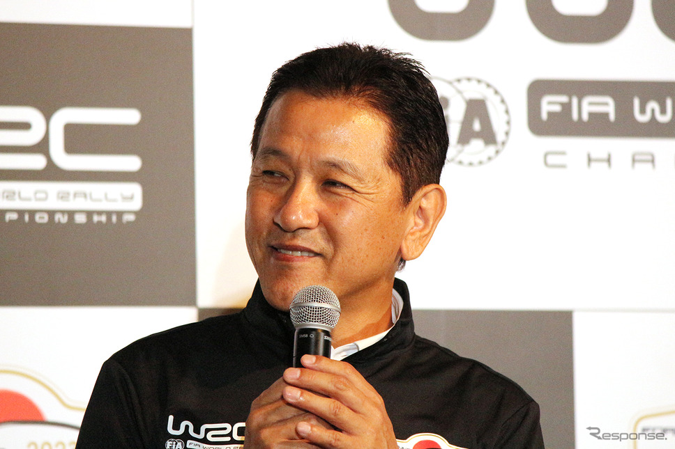 実行委員会副会長で恵那市長の小坂喬峰氏《写真撮影 藤木充啓》