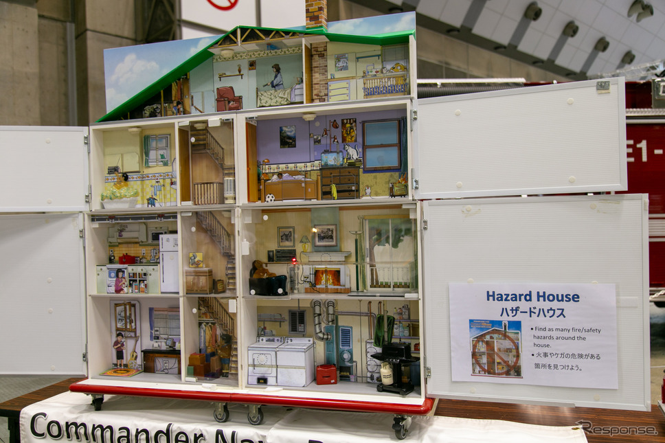 基地から米軍の消防車が集結！ 海外の非常ベル体験も…東京国際消防防災展2023