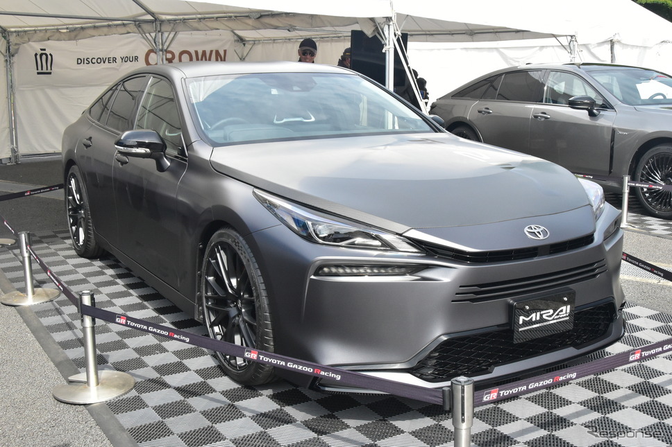 トヨタ MIRAI スポーツコンセプト《写真撮影 加茂新》