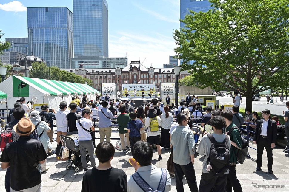 E-Tokyoキックオフ《写真提供 TOKYO ZEV ACTION 広報事務局》